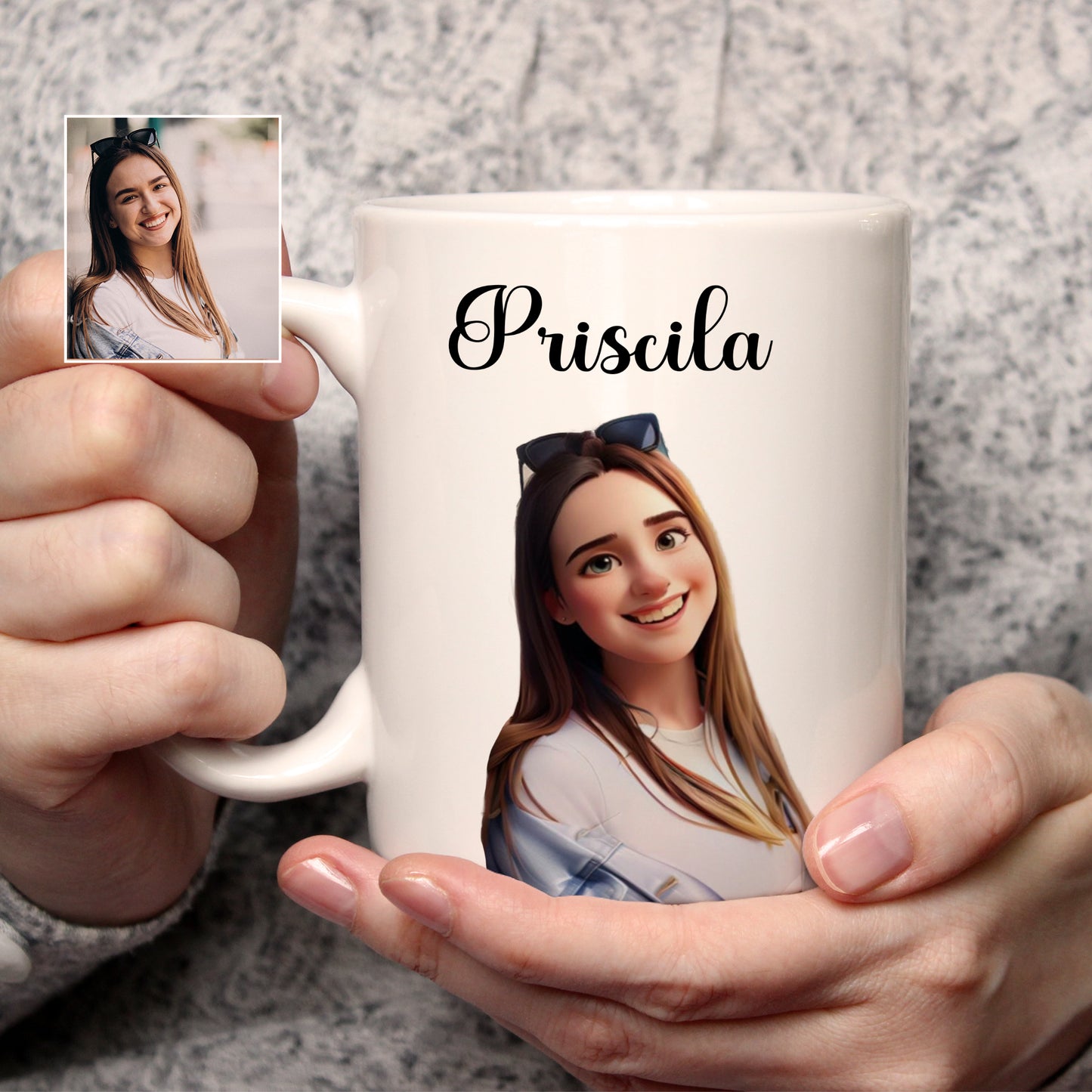 Taza Caricatura