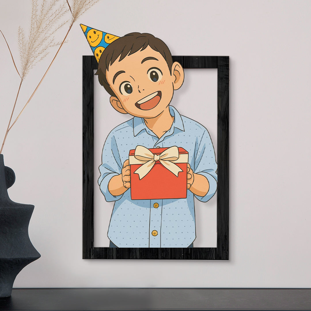 Cuadro dibujos animados GHIBLI para Cumpleaños