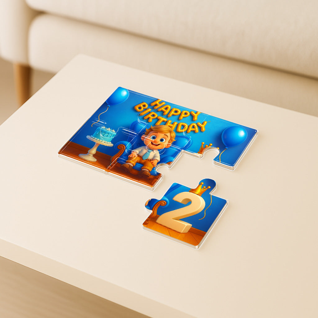 Puzzle estilo CARICATURA para Cumpleaños