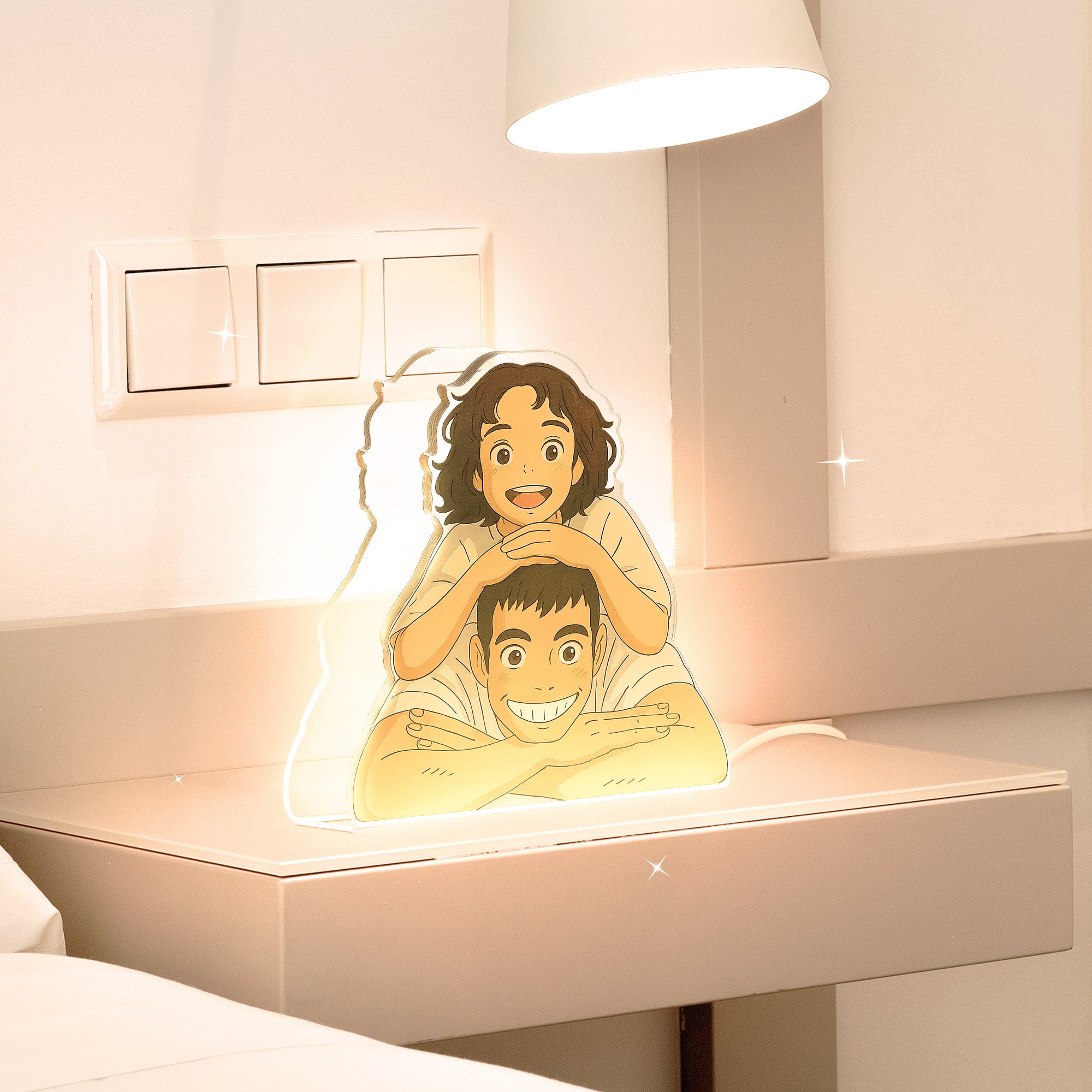 Lámpara GHIBLI Personalizada para Papá