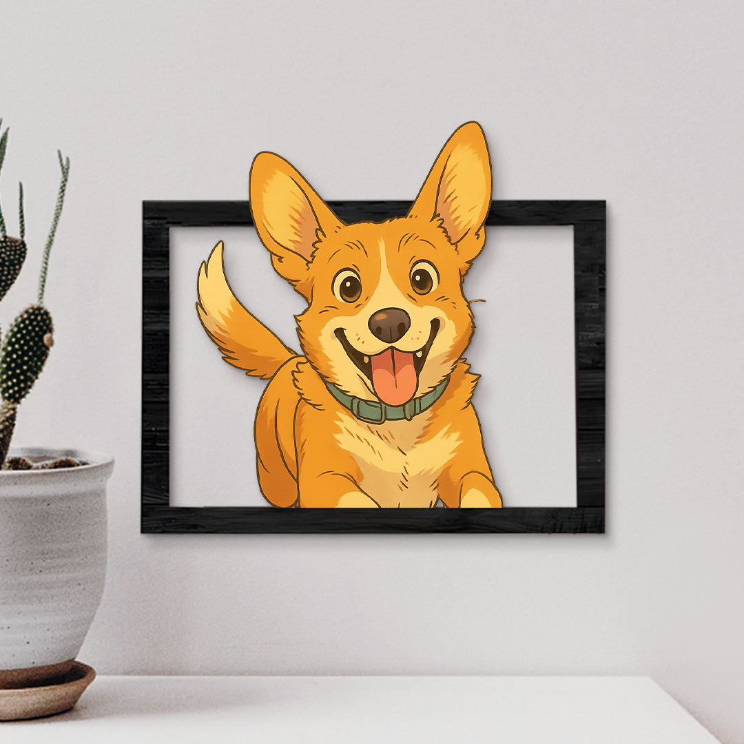 Cuadro dibujos animados GHIBLI para Mascotas