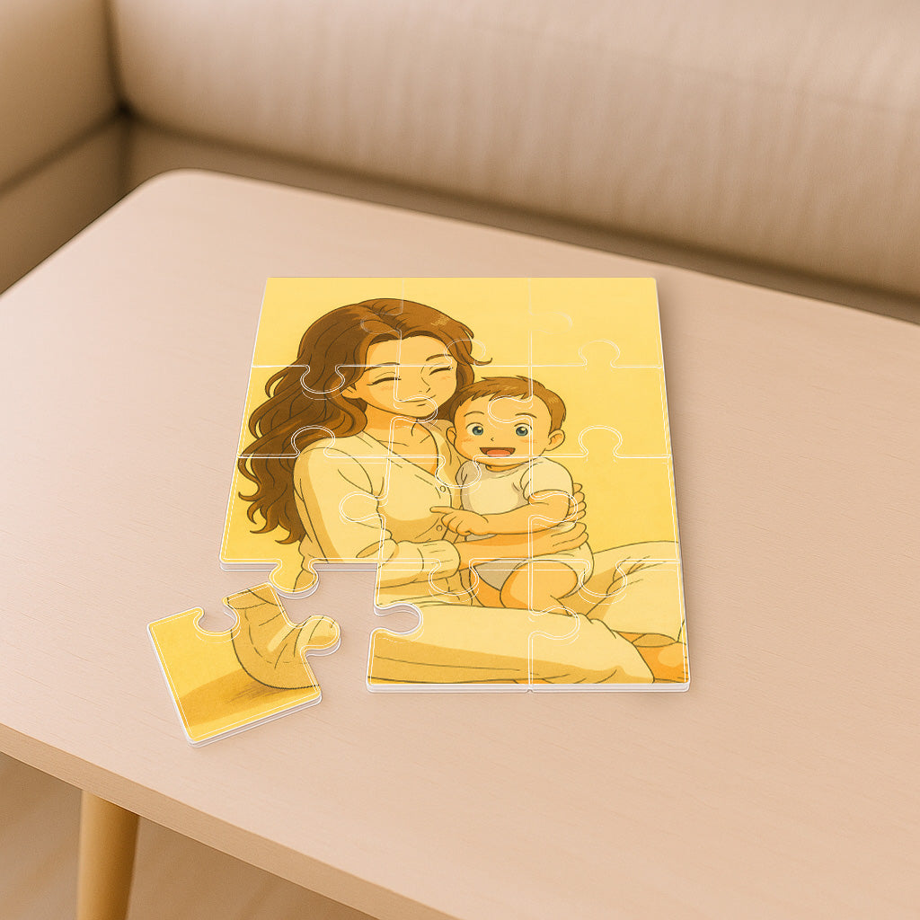 Puzzle estilo GHIBLI para Mamá