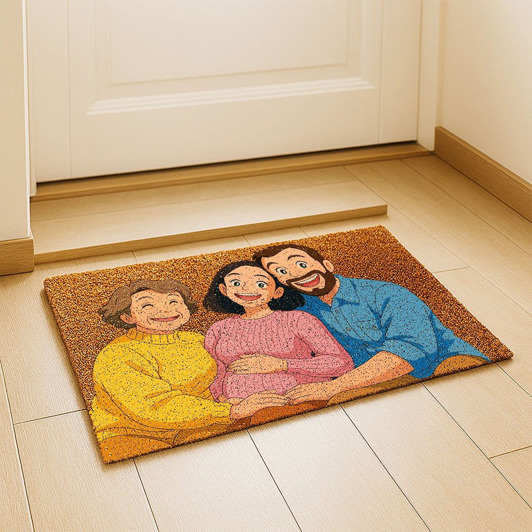 Felpudos estilo GHIBLI para Mamá