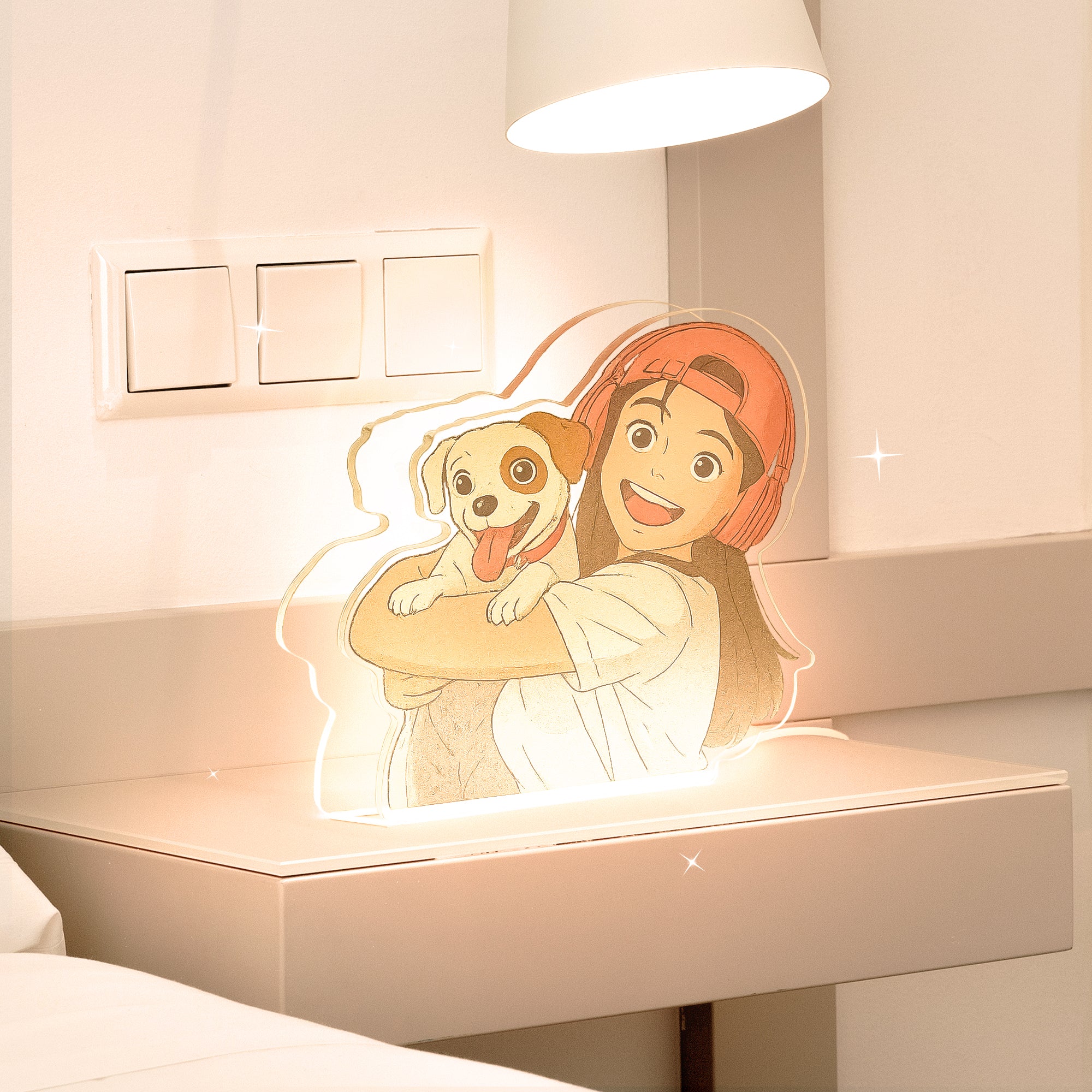 Lámpara GHIBLI Personalizada para Mascotas