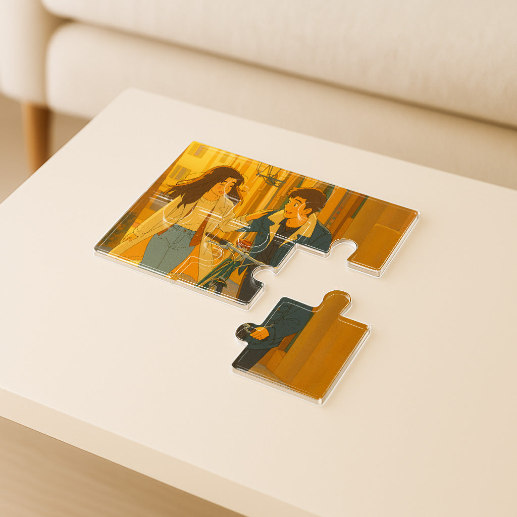 Puzzle estilo GHIBLI para Aniversario