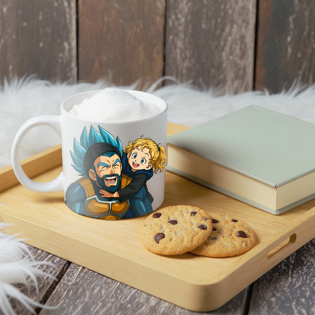Taza estilo DRAGONBALL para Papá