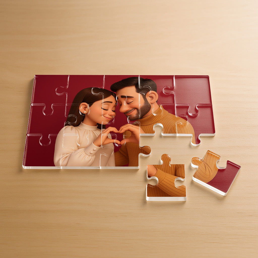 Puzzle estilo CARICATURA para Aniversario