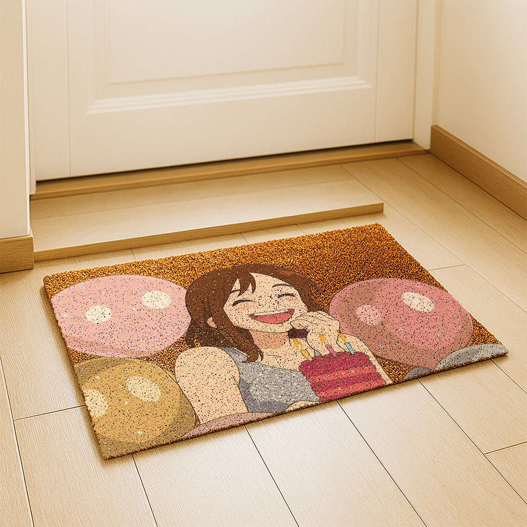 Felpudos estilo GHIBLI para Cumpleaños