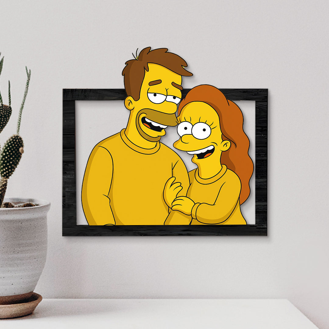 Cuadro dibujos animados LOS SIMPSON
