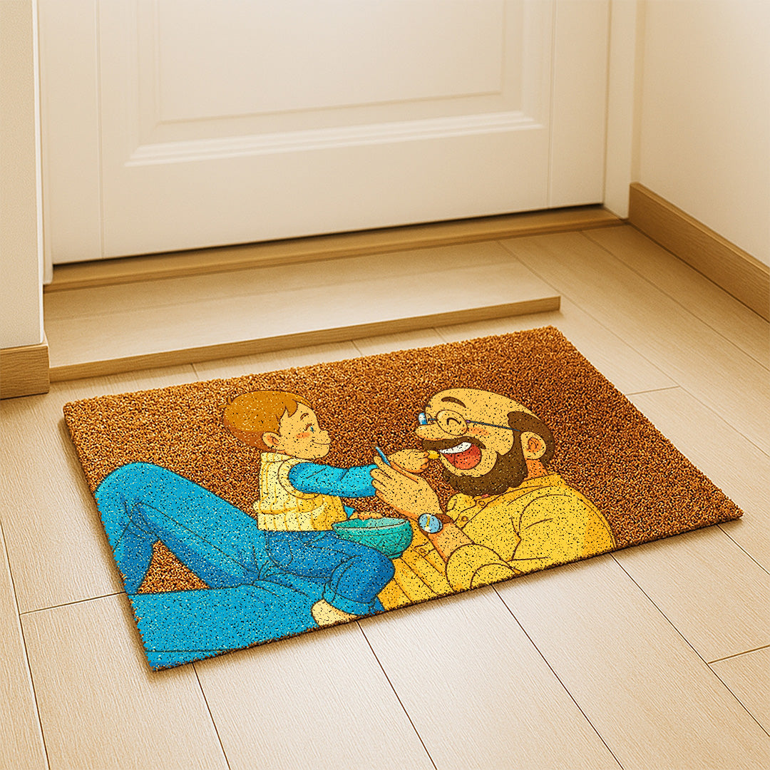 Felpudos estilo GHIBLI para Papá