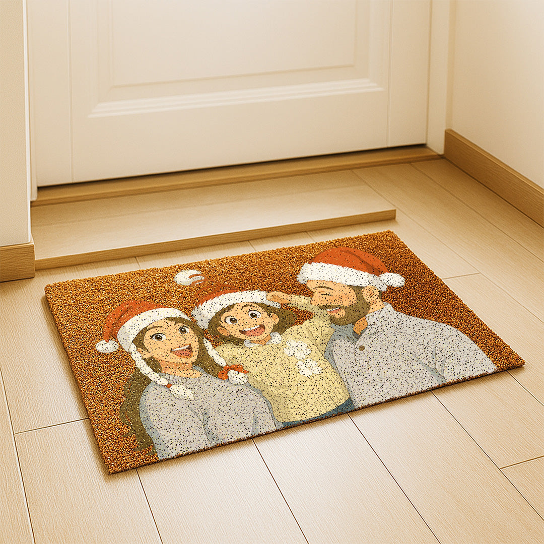 Felpudos estilo GHIBLI para Navidad
