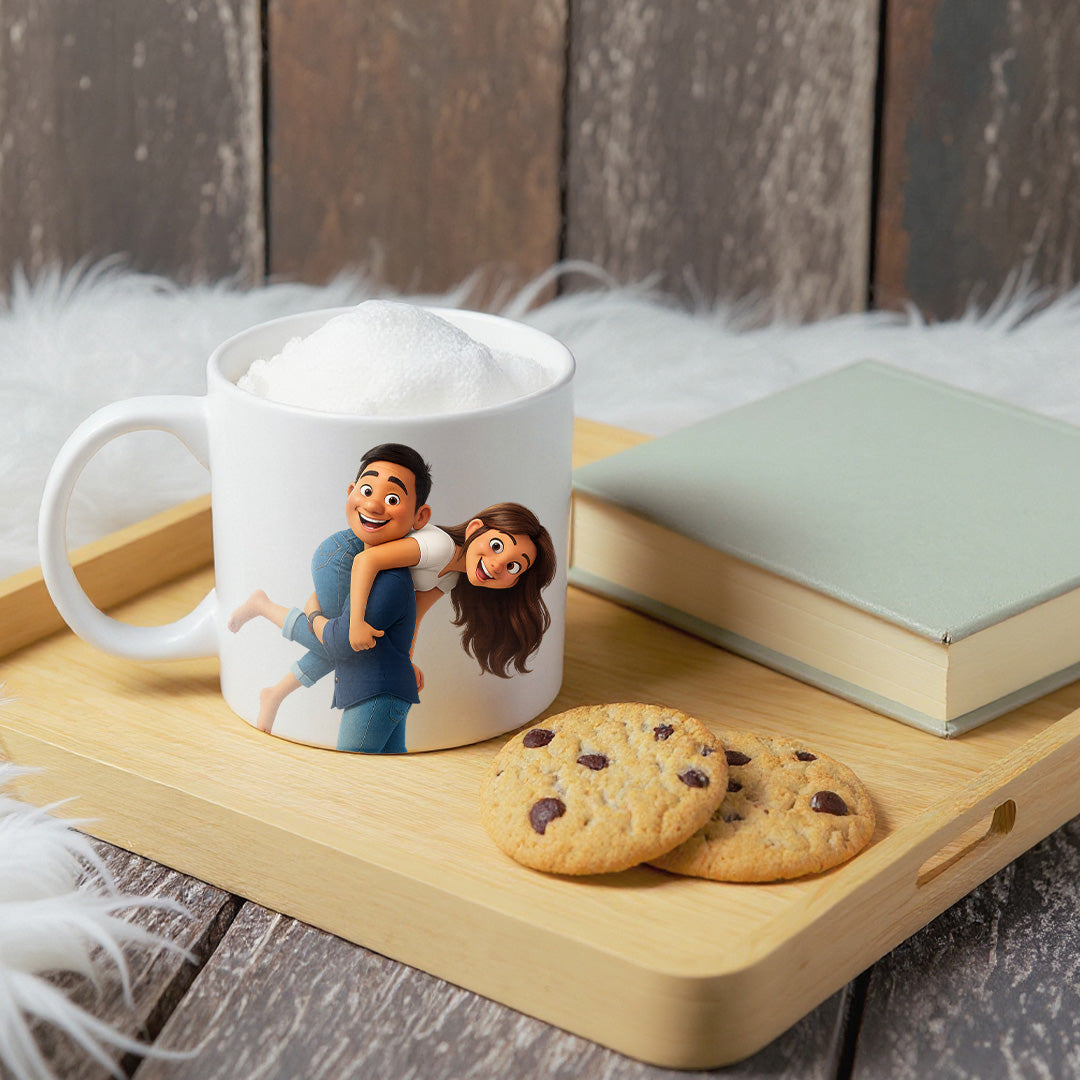 Taza estilo CARICATURA