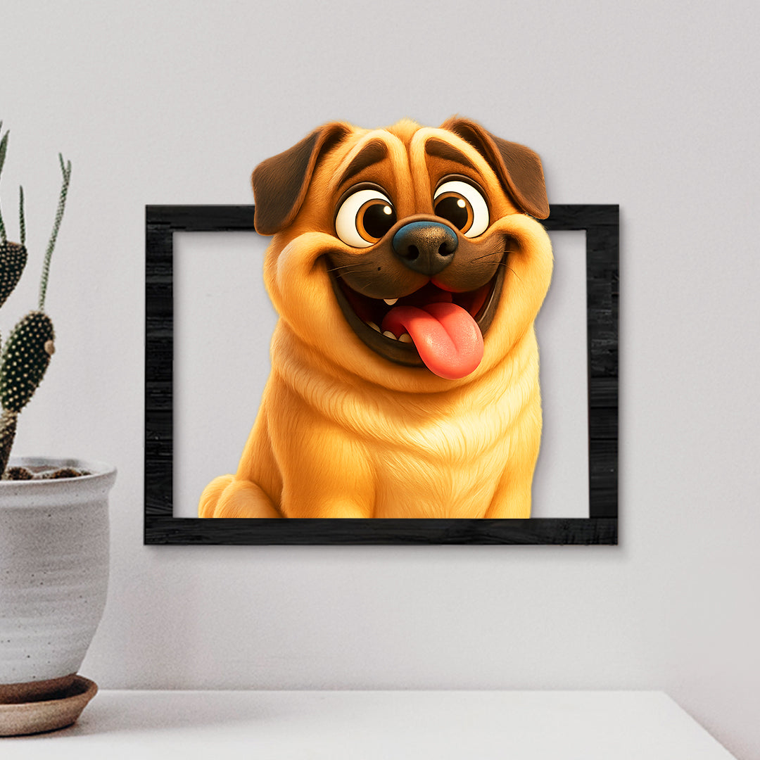 Cuadro dibujos animados CARICATURA para Mascotas