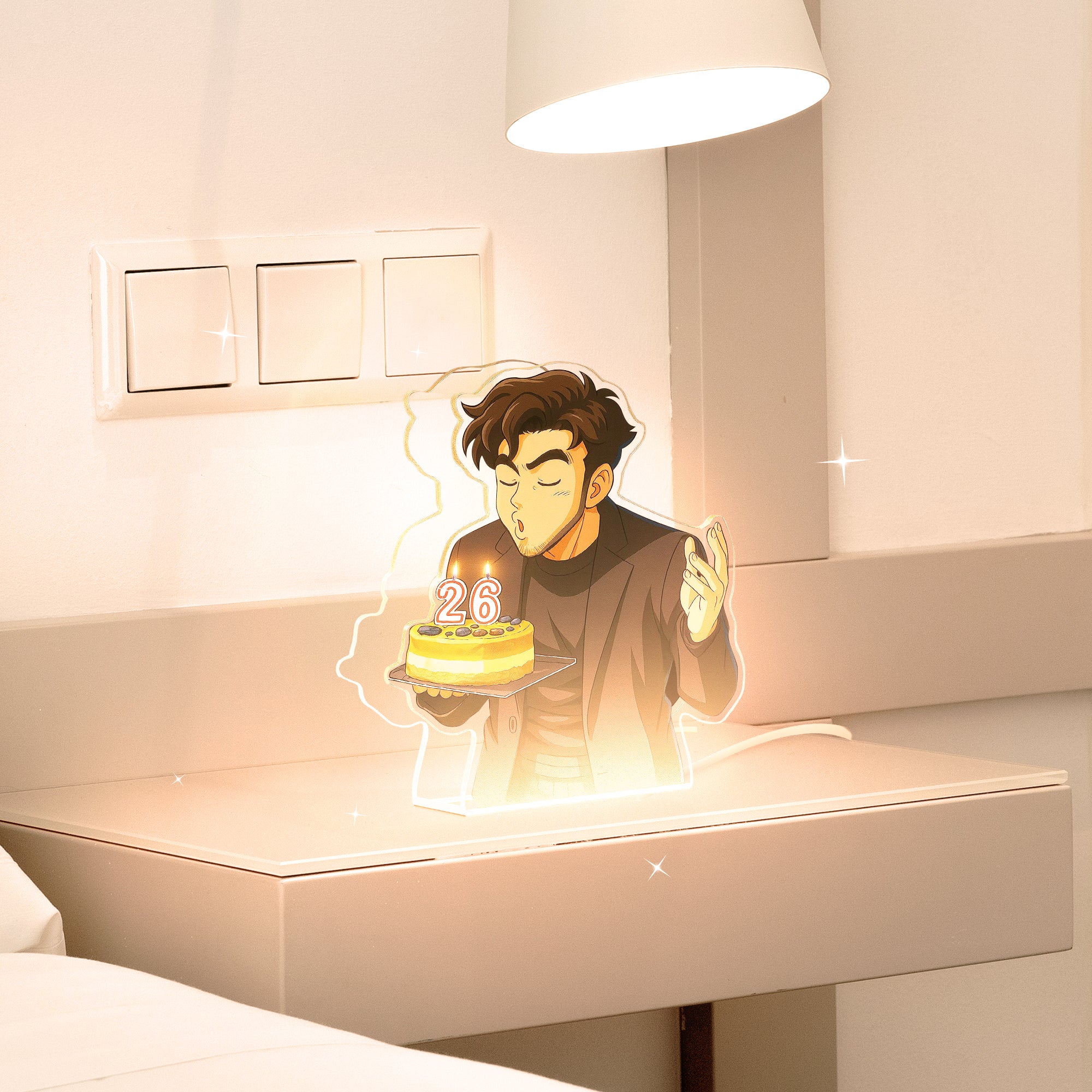 Lámpara DRAGONBALL Personalizada para Cumpleaños