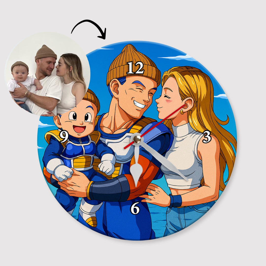 Reloj estilo DRAGONBALL para Papá