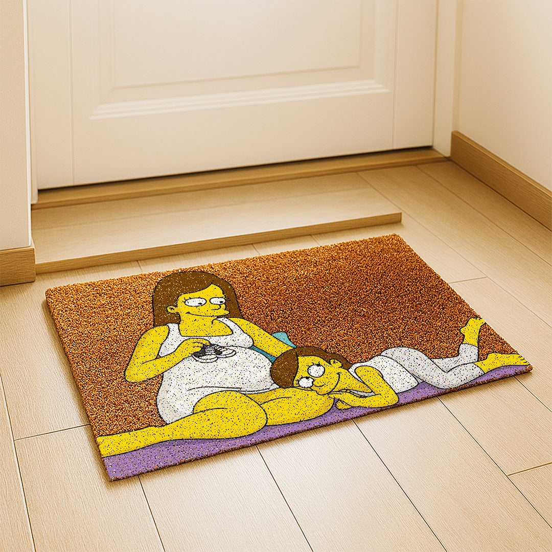 Felpudos estilo LOS SIMPSON para Mamá