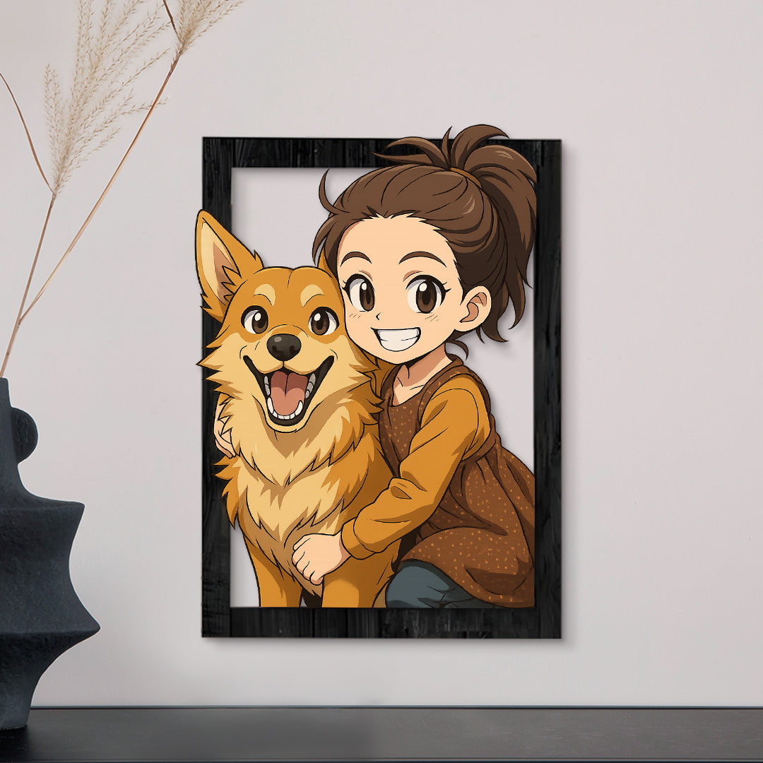 Cuadro dibujos animados DRAGONBALL para Mascotas