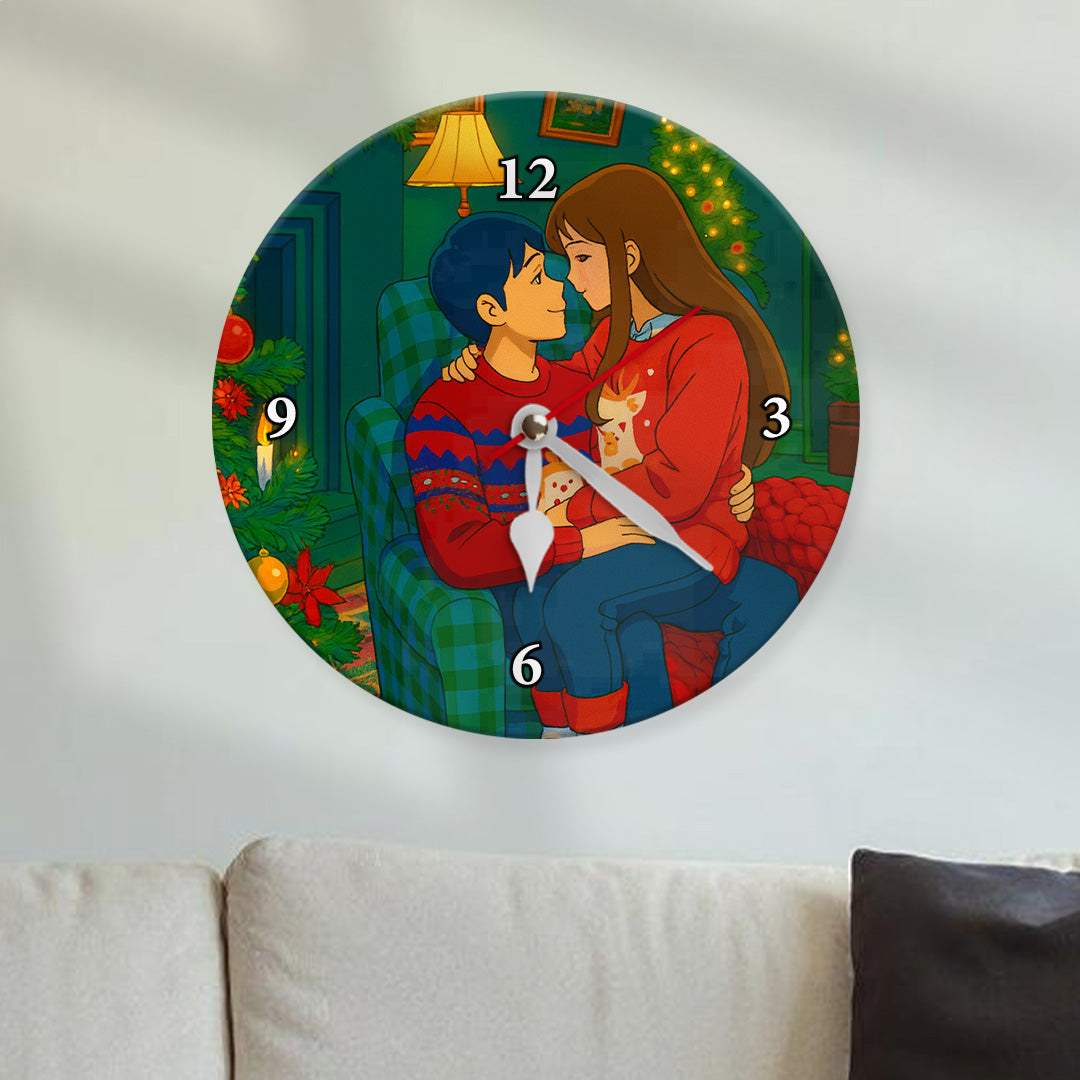 Reloj estilo GHIBLI para Navidad
