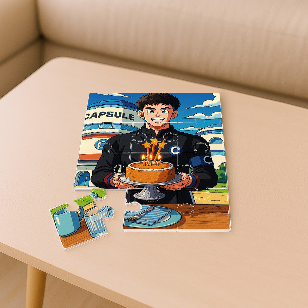 Puzzle estilo DRAGONBALL para Cumpleaños