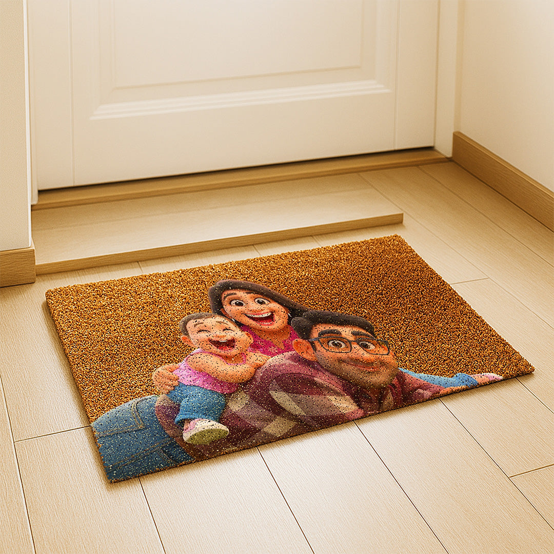 Felpudos estilo CARICATURA para Mamá