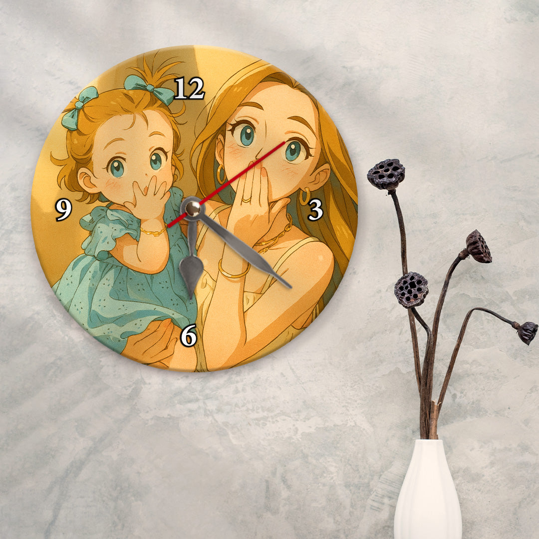 Reloj estilo GHIBLI para Mamá
