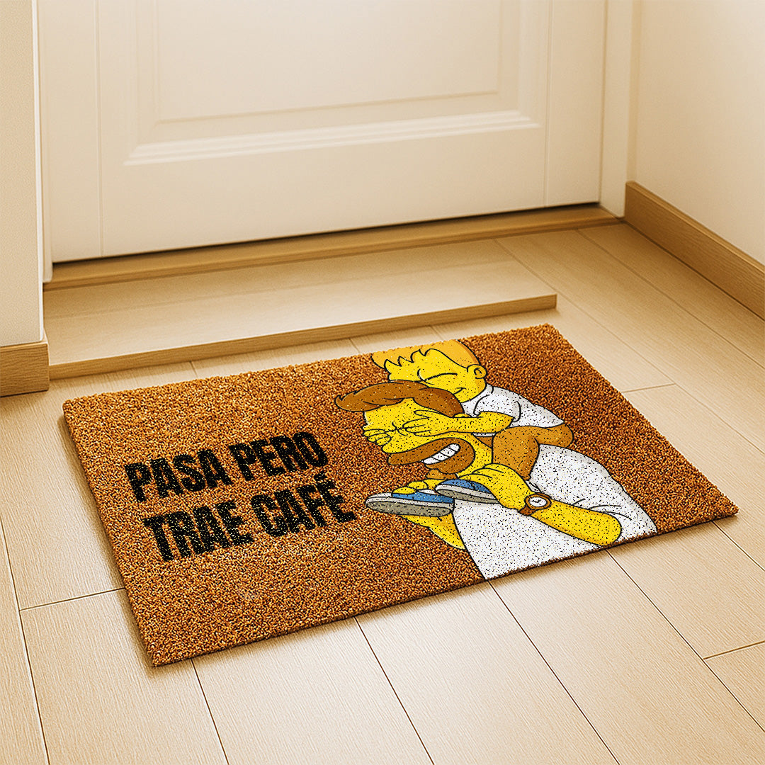 Felpudos estilo LOS SIMPSON para Papá