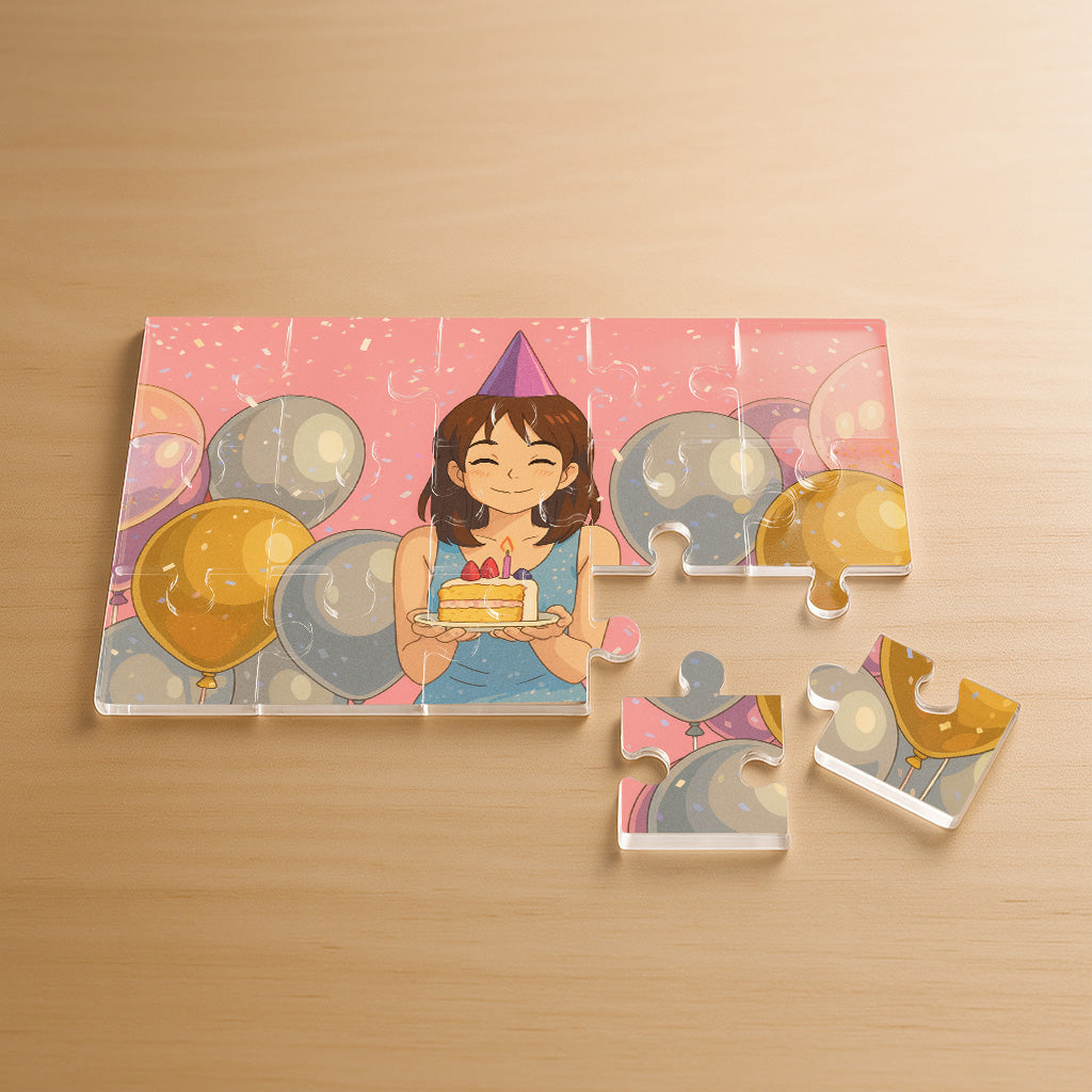 Puzzle estilo GHIBLI para Cumpleaños