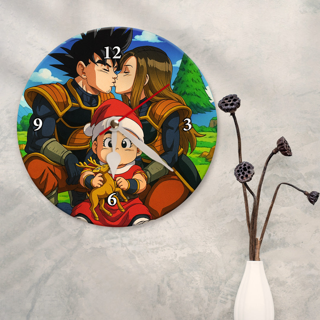Reloj estilo DRAGONBALL para Navidad