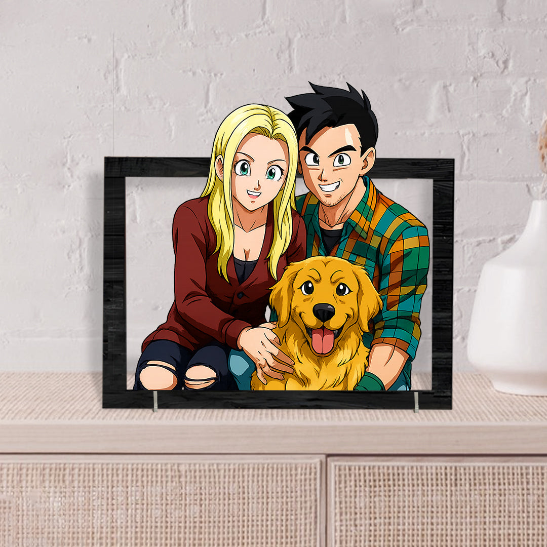 Cuadro dibujos animados DRAGONBALL para Mascotas