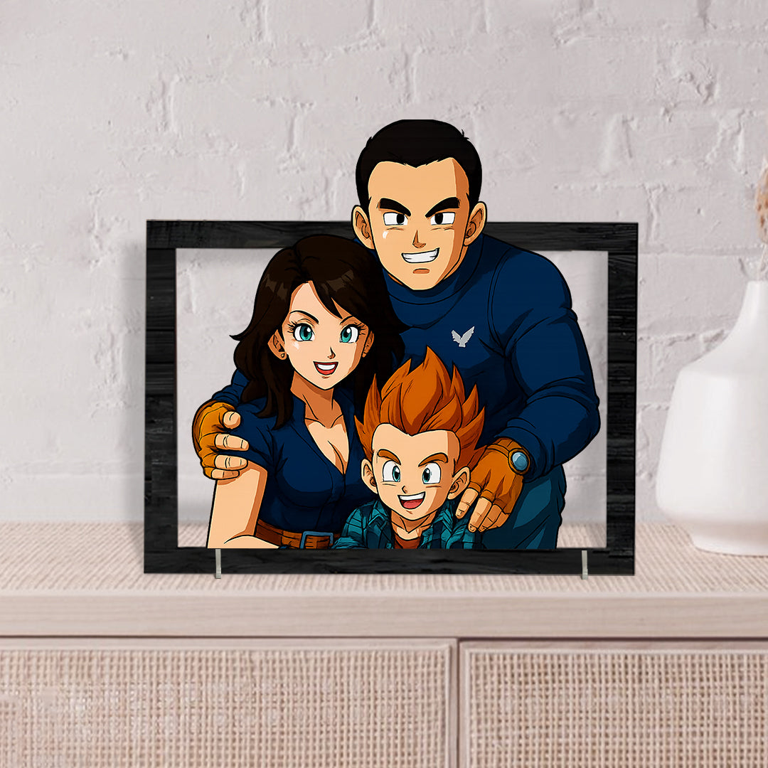 Cuadro dibujos animados DRAGONBALL para Mamá