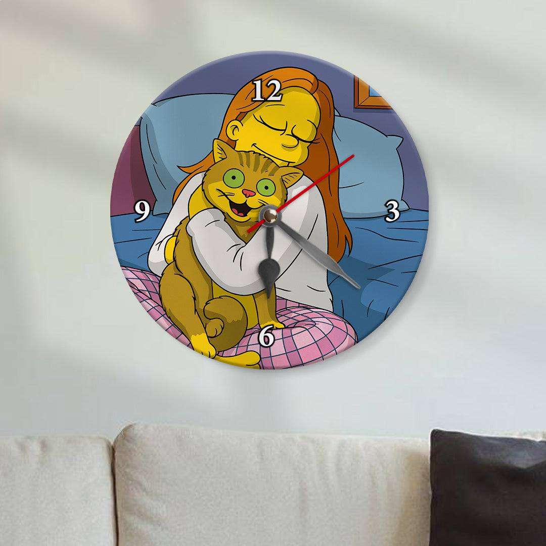Reloj estilo LOS SIMPSON para Mascotas