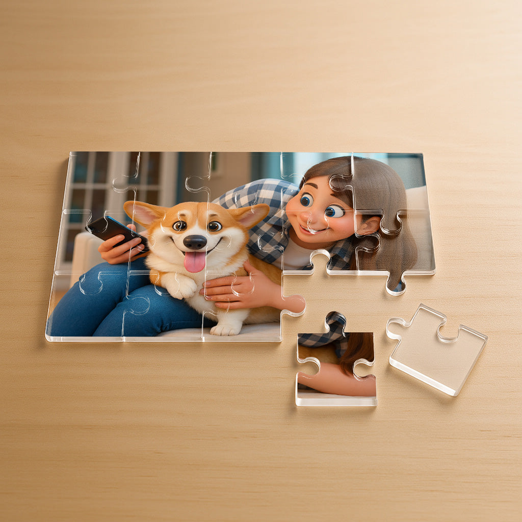 Puzzle estilo CARICATURA para Mascotas