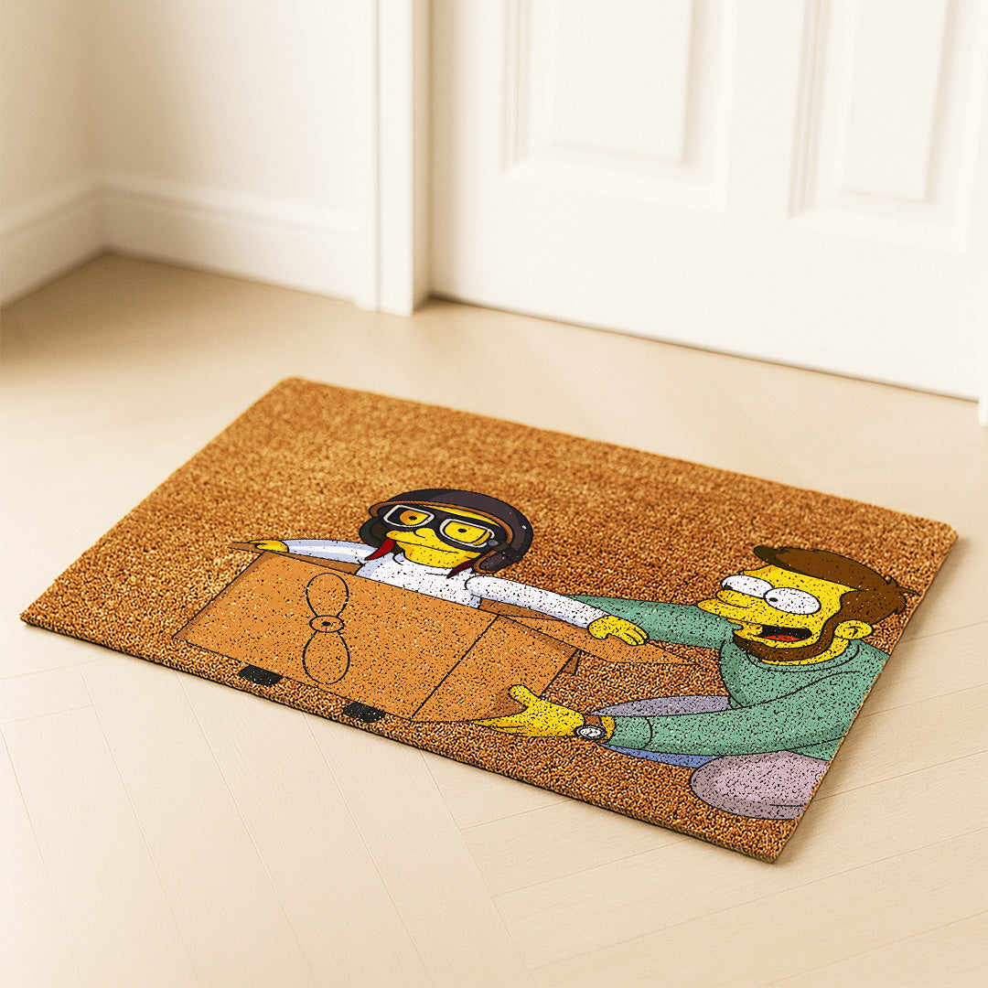 Felpudos estilo LOS SIMPSON para Papá