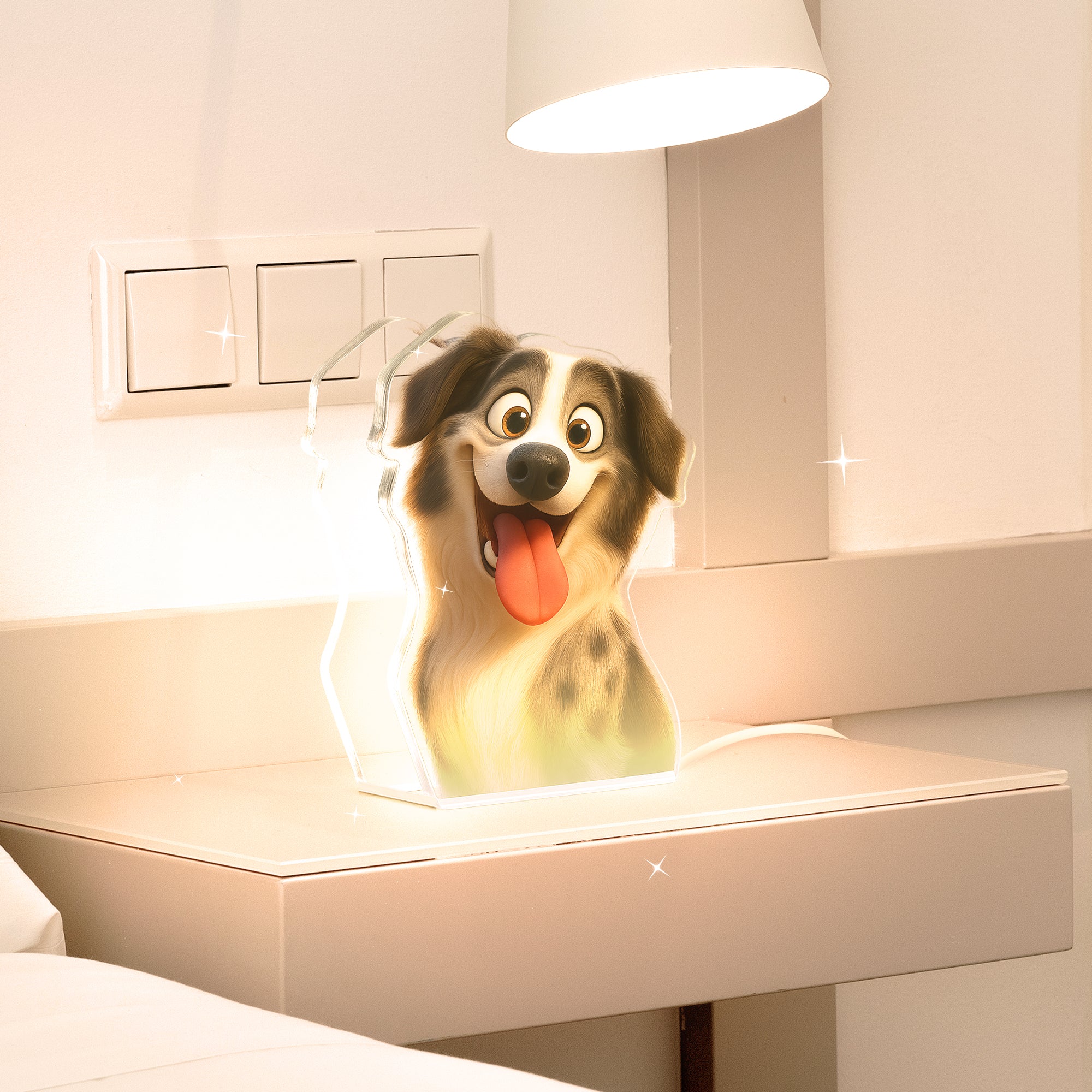 Lámpara CARICATURA Personalizada para Mascotas