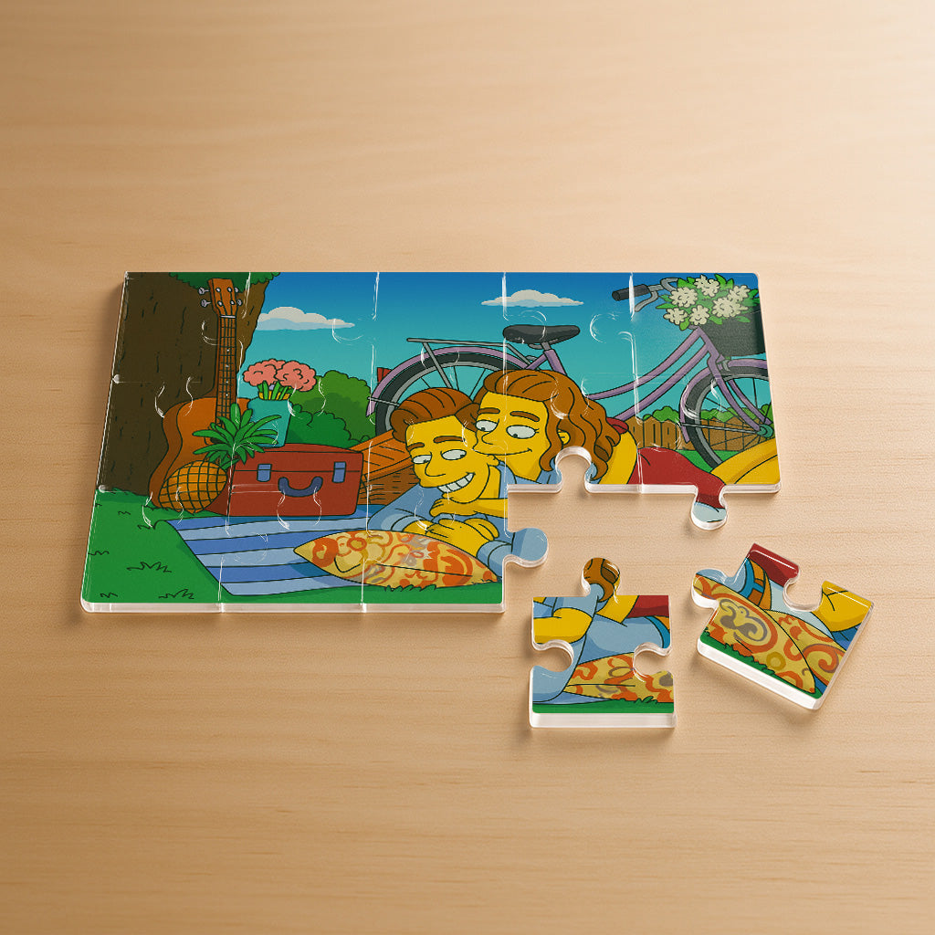 Puzzle estilo LOS SIMPSON