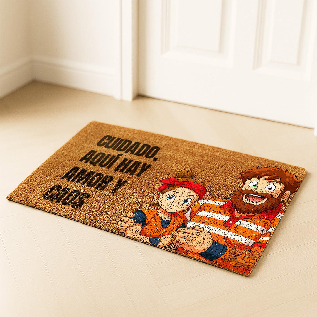 Felpudos estilo DRAGONBALL para Papá