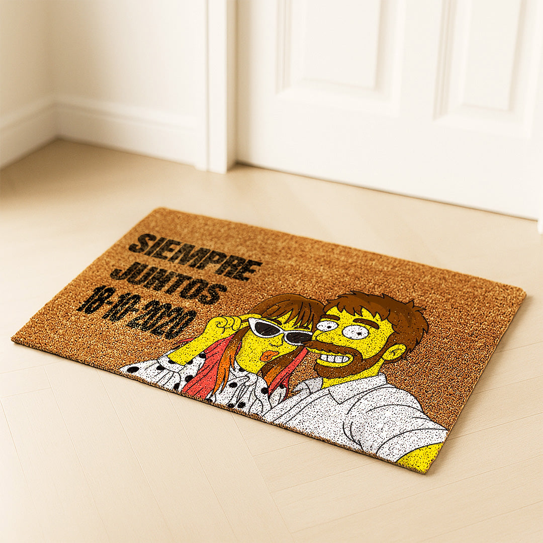 Felpudos estilo LOS SIMPSON