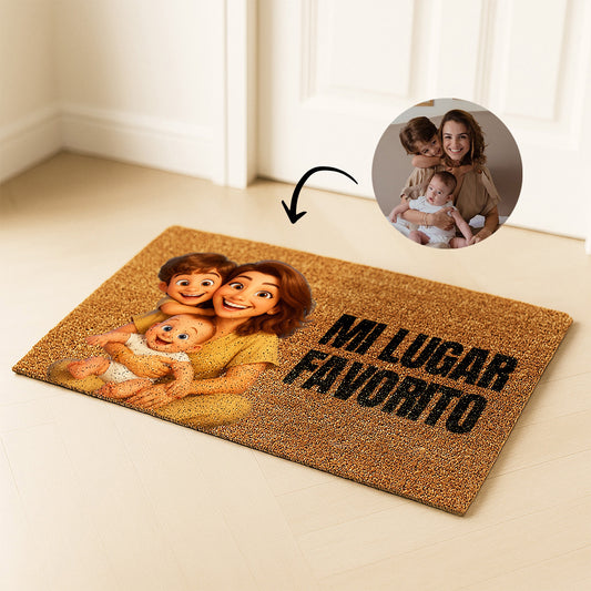 Felpudos estilo CARICATURA para Mamá