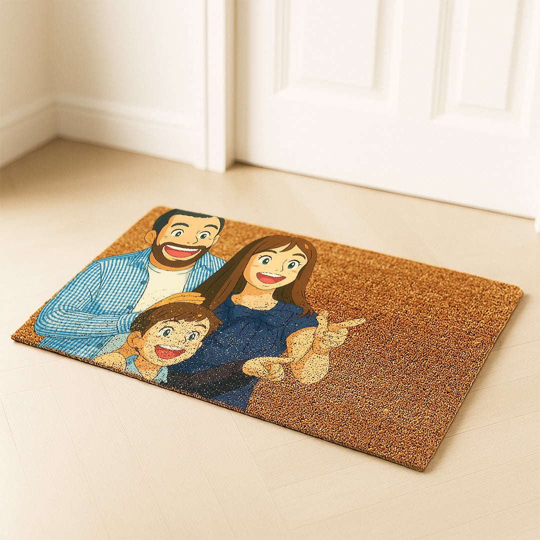 Felpudos estilo GHIBLI para Mamá