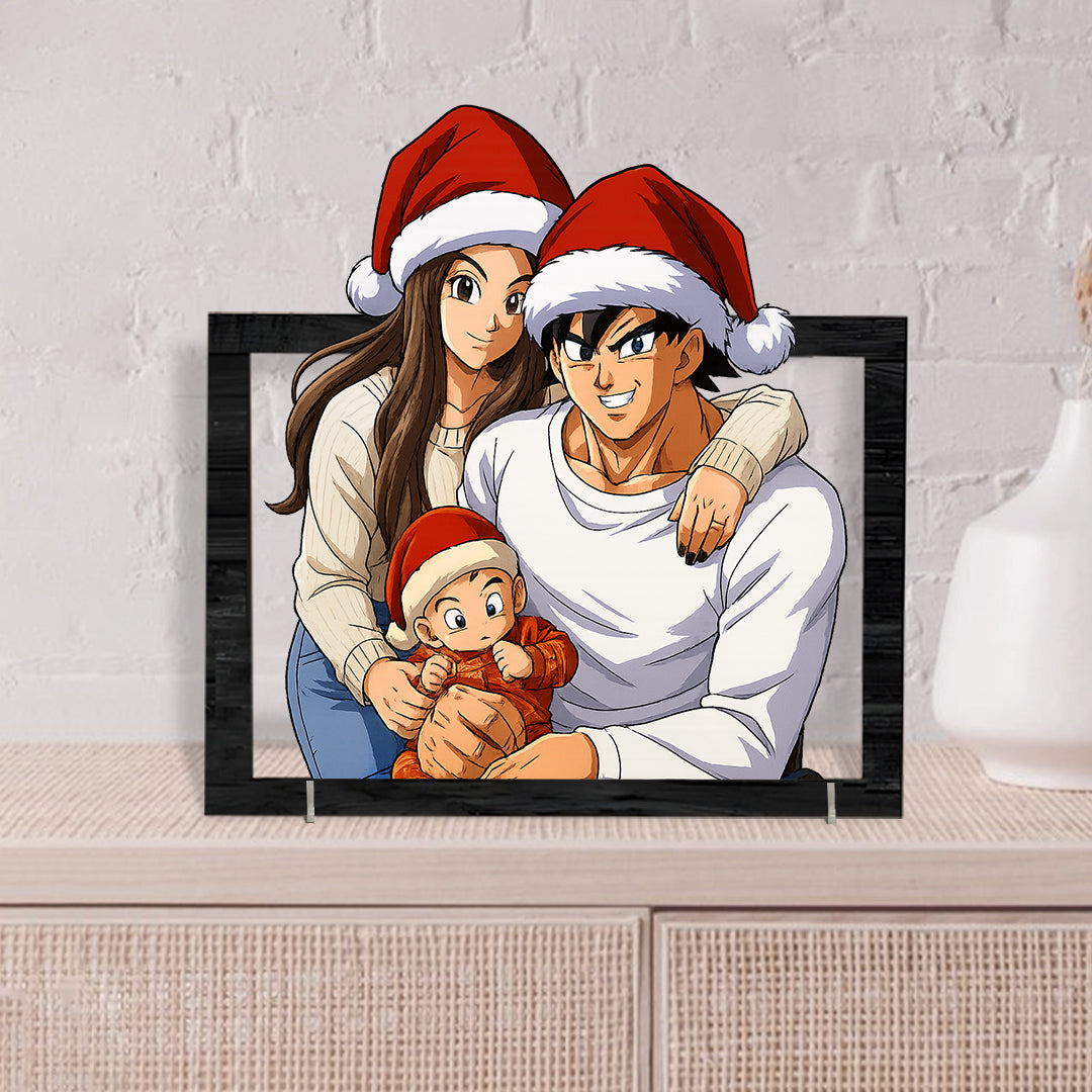 Cuadro dibujos animados DRAGONBALL para Navidad