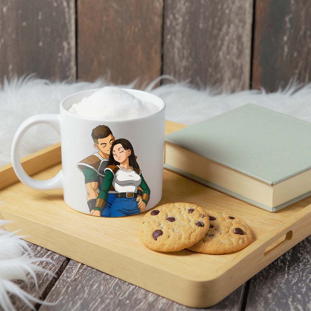 Taza estilo DRAGONBALL para Aniversario