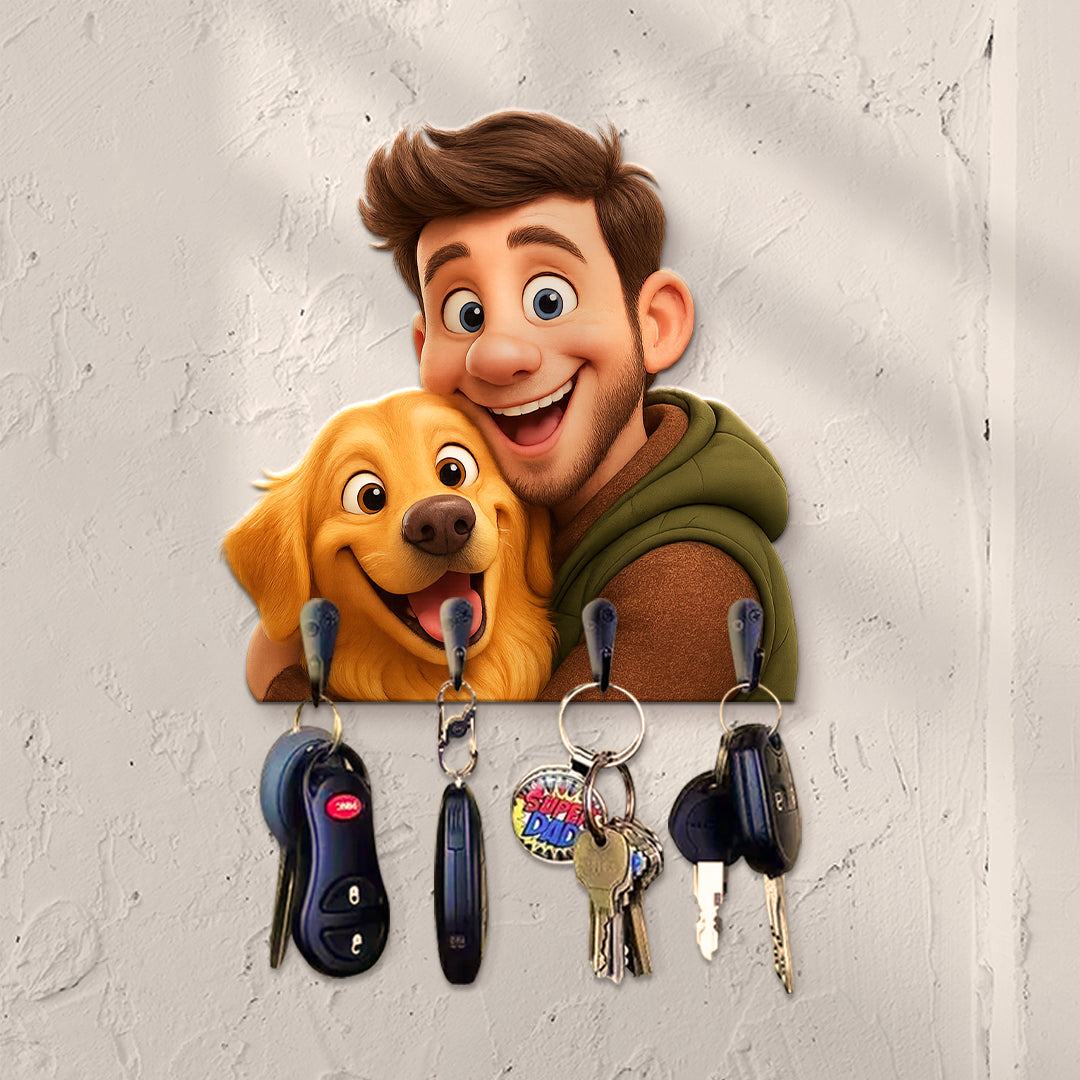 Portallaves estilo CARICATURA para Mascotas