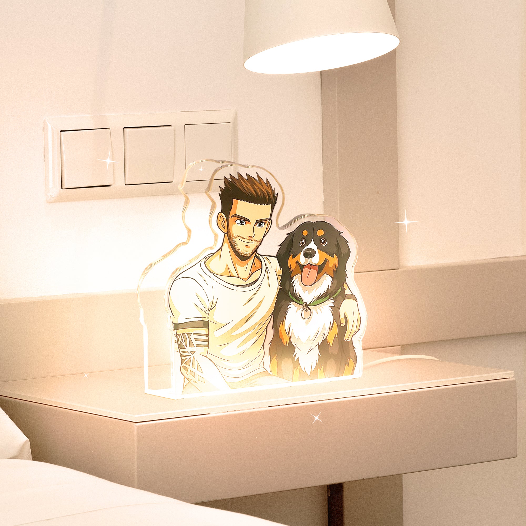 Lámpara DRAGONBALL Personalizada para Mascotas