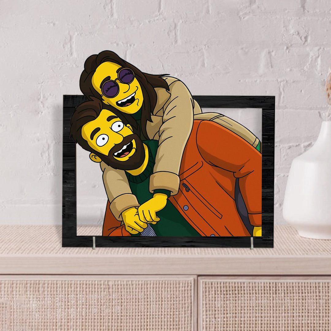 Cuadro dibujos animados LOS SIMPSON