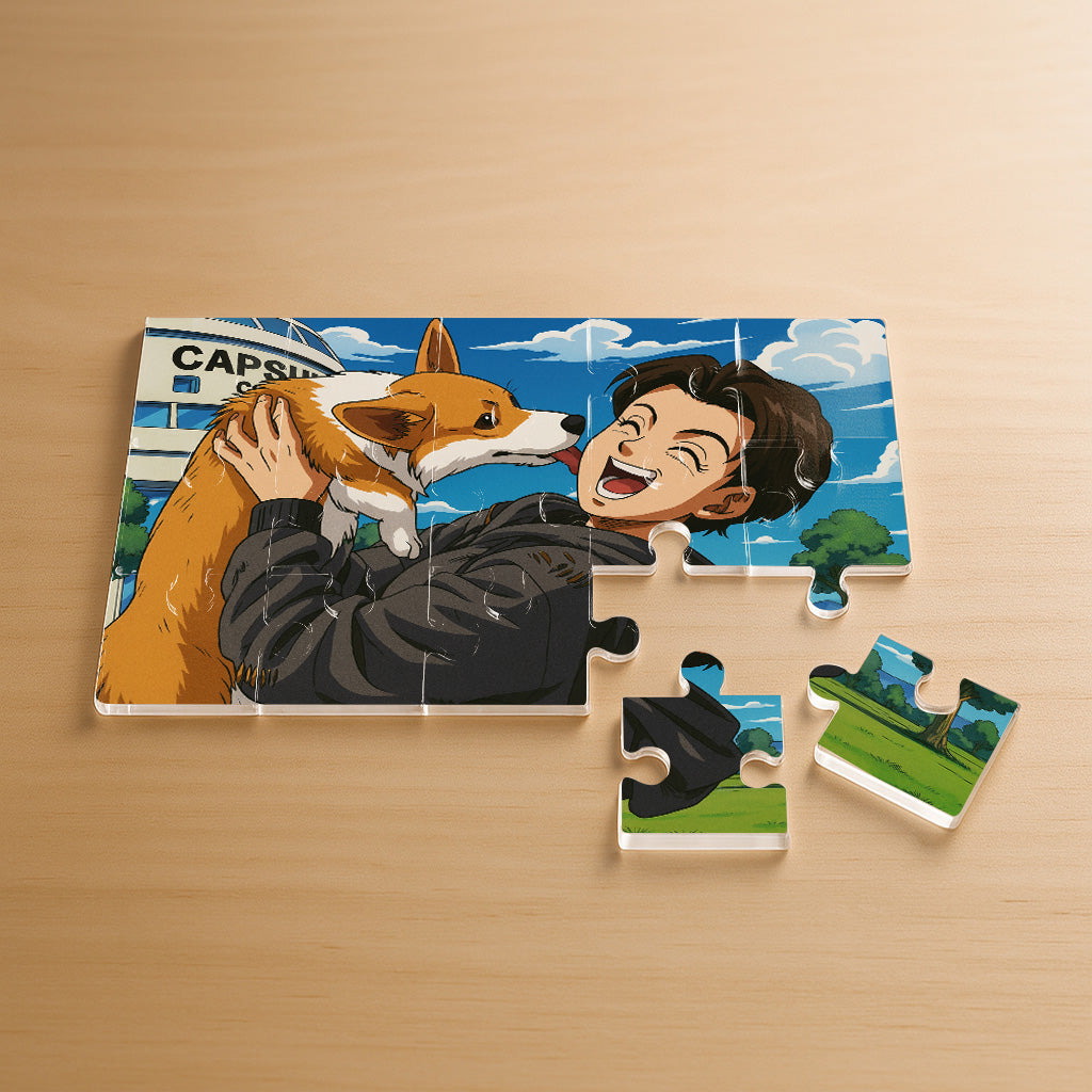 Puzzle estilo DRAGONBALL para Mascotas