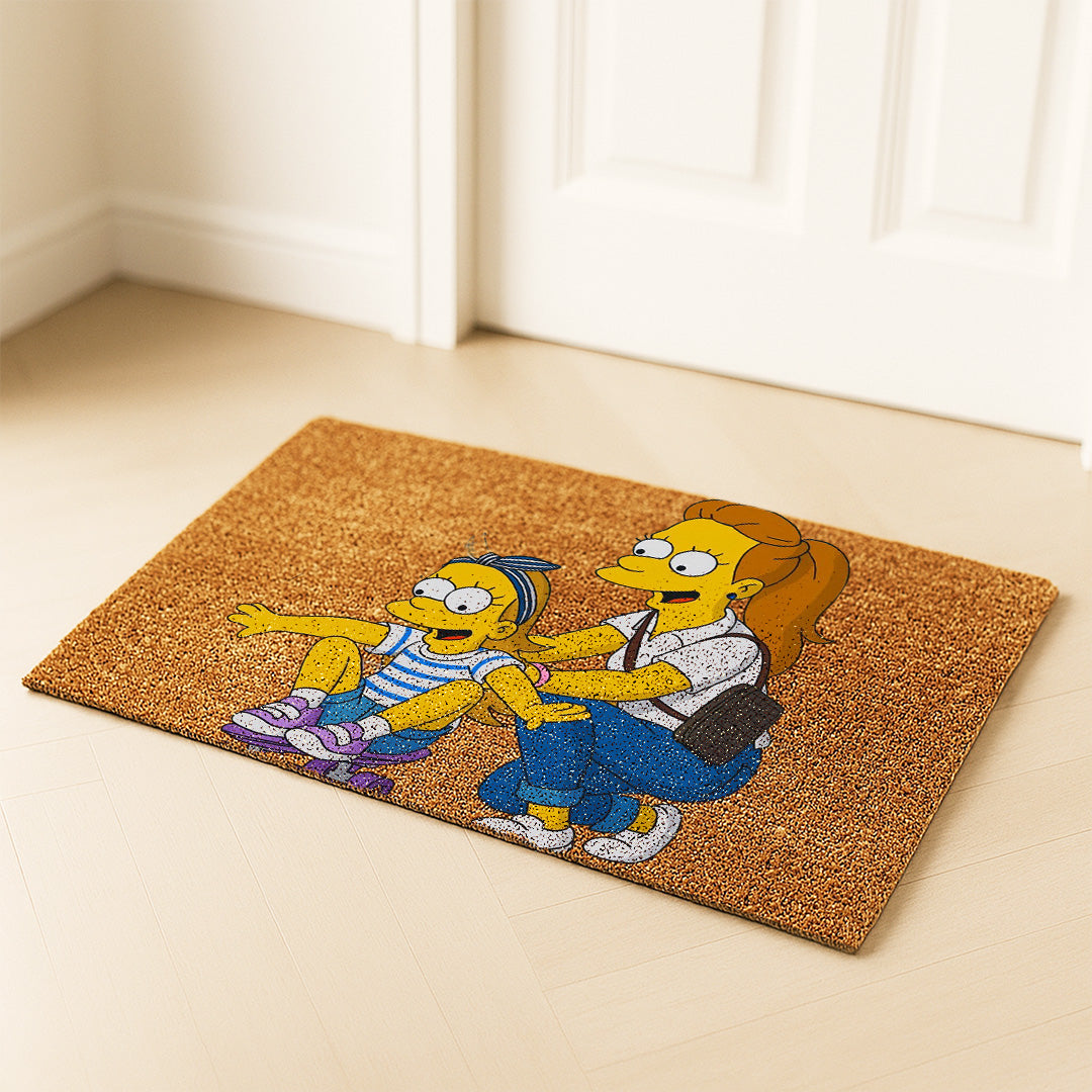 Felpudos estilo LOS SIMPSON para Mamá