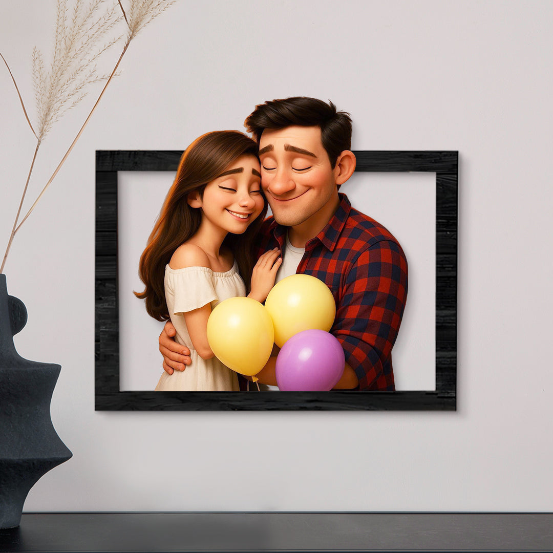 Cuadro dibujos animados CARICATURA