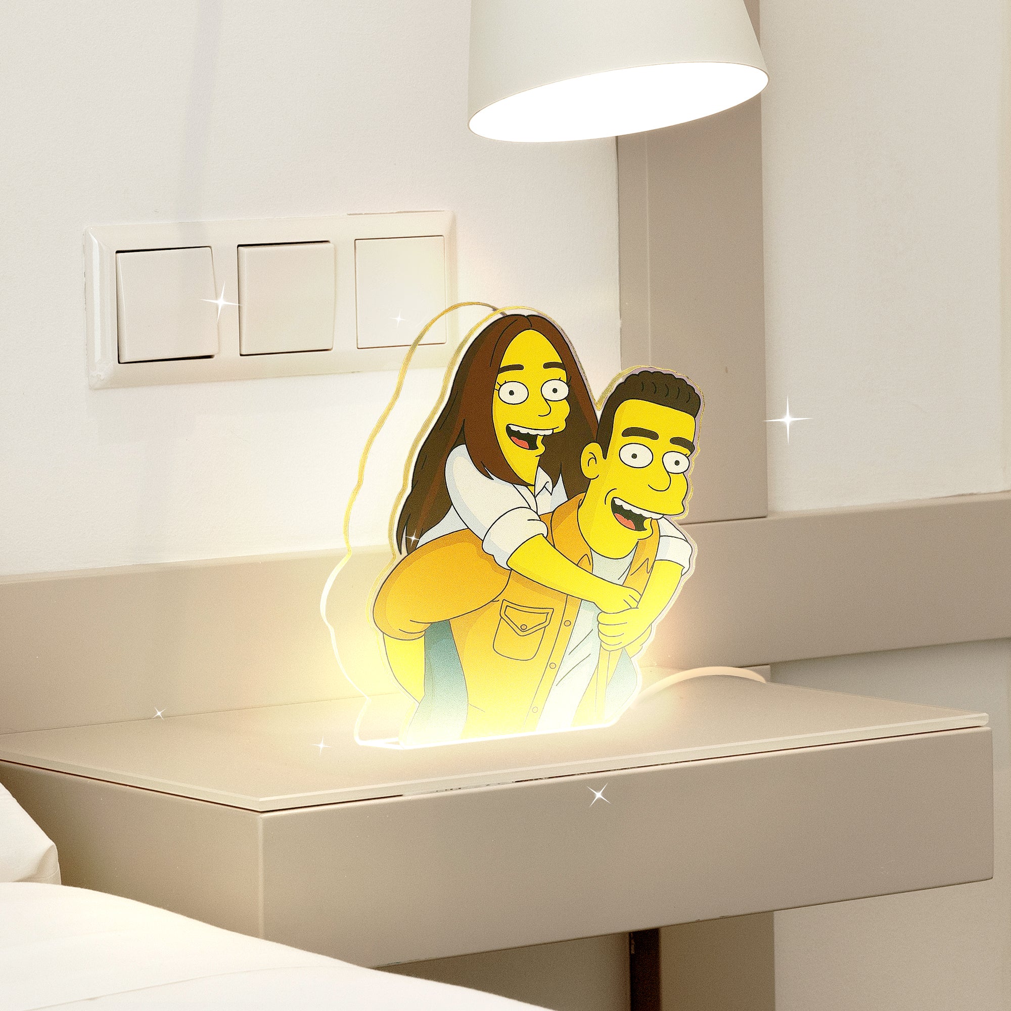 Lámpara LOS SIMPSON Personalizada