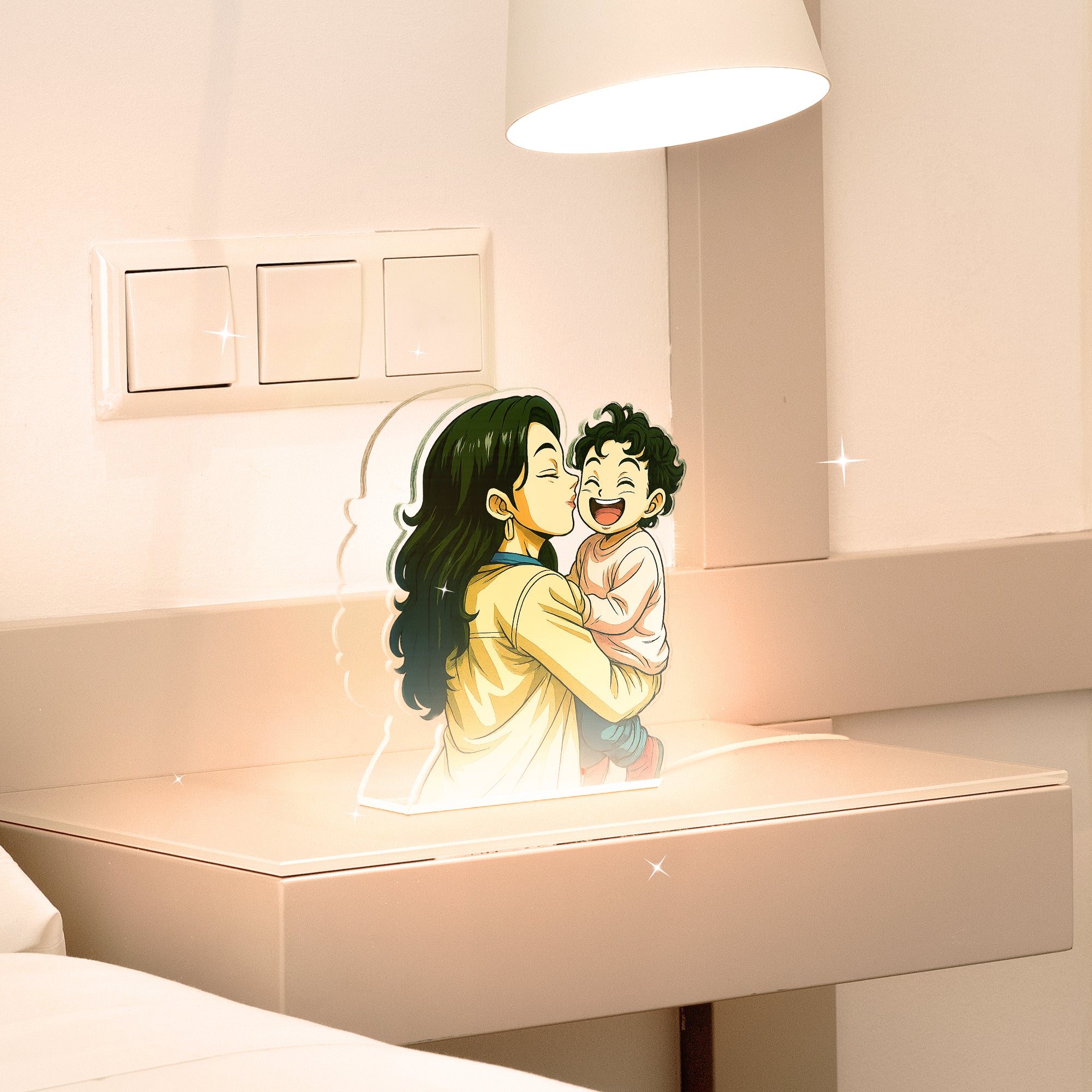 Lámpara DRAGONBALL Personalizada para Mamá