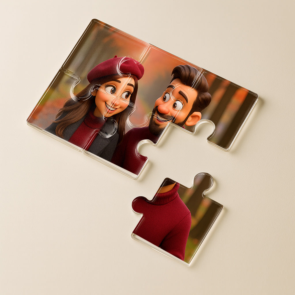 Puzzle estilo CARICATURA para Aniversario